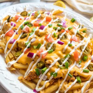 Loaded cheese fries