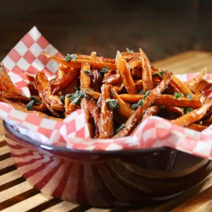 Sweet Potato Fries & Can